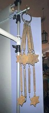 Old MGM Movie Prop - Roman Metal Hanging Chains w Stars for Fire Pot - Ben Hur 