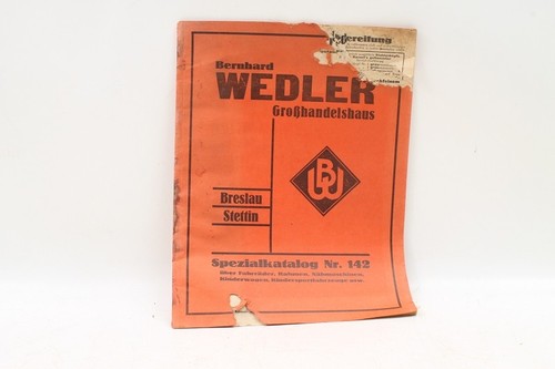 alter Katalog Juni 1930 Bernhard Wedler Großhandelshaus Breslau Stettin Nr. 142 - Picture 2 of 12