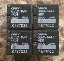 4x OMRON G8VA-1A4T-R01 Relay 4-pin
