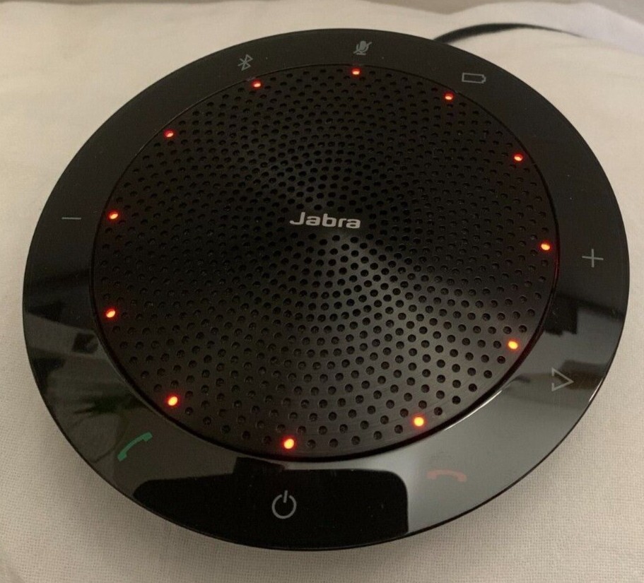 Jabra Speak 510 Wireless Bluetooth Speaker for comps, Softphone and Mobile Phone