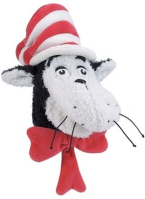 Dr. Seuss THE CAT IN THE HAT  Plüsch Handpuppe Puppe The Grinch  Fraggles Muppet