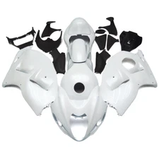 Pearl White Fairings For Suzuki GSXR1300 Hayabusa 1997 1999-2007 ABS Bodywork
