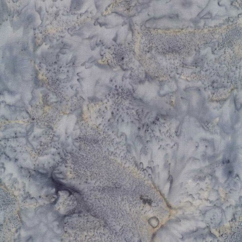 Hoffman 1895-28 Silver Watercolor Hand-Dyed Batik Priced Per ½ yd - Picture 2 of 4