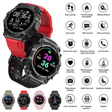 1.44" Smart Watch For Men/Women Sports Fitness Tracker With Heart Rate Monitor