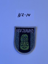 Patch voyage brodé Nouvelle Zélande