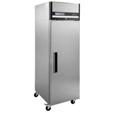 Central Exclusive Commercial Freezer, 1 Door All Stainless Steel Reach In, Solid