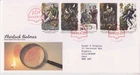 GB ROYAL MAIL FDC FIRST DAY COVER 1993 SHERLOCK HOLMES STAMP SET BAKER ST PMK