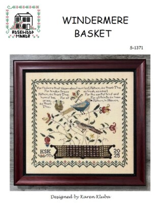 Rosewood Manor Designs / Karen Kluba ~ S-1371 Windermere Basket