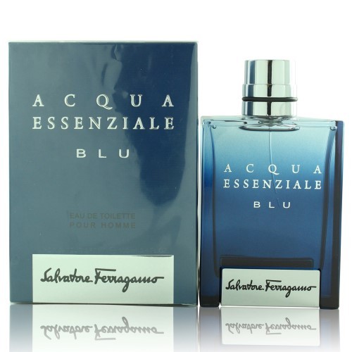 ACQUA ESSENZIALE BLU Salvatore Ferragamo 3.4 EAU DE TOILETTE SPRAY NEW Box  Men 8052464891467 | eBay