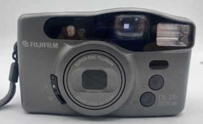 Vtg Fujifilm DL-270 Zoom 35mm MR Point & Shoot Film Camera TESTED