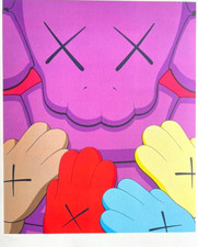 Kaws Litografia Mori Art Museum COA originale numerata limitata rara 200 ex