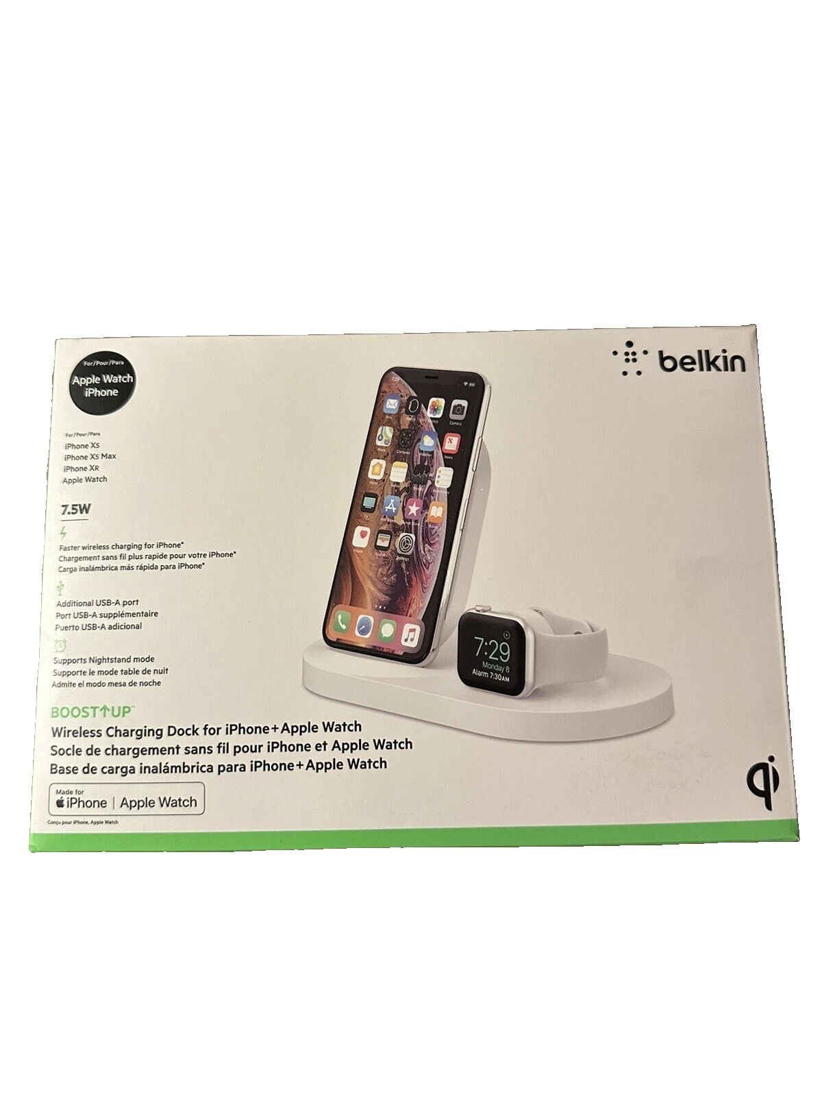 Reloj inteligente Belkin cargadores y estaciones de acoplamiento para Apple