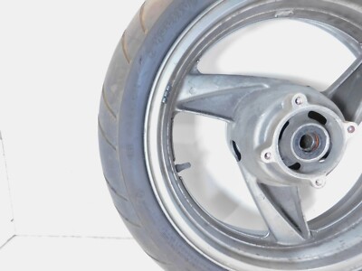 Kawasaki Ninja ZX-6 ZX600 ZX600-E & ZZR600 Rear Wheel Rim w/ Tire