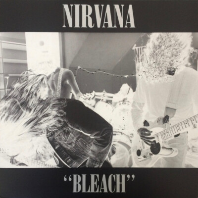 【中古LP】Nirvana ニルヴァーナ Bleach 1989USオリジナル盤 Nirvana Bleach RARE 1989 original SP34 1/2000 Cover In Shrink NM +