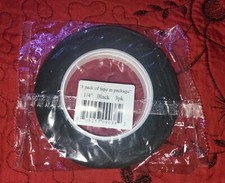 3 pk 1/4" inch x 60yd STIKK Black Painters Tape 14 Day Easy Removal Trim Edge