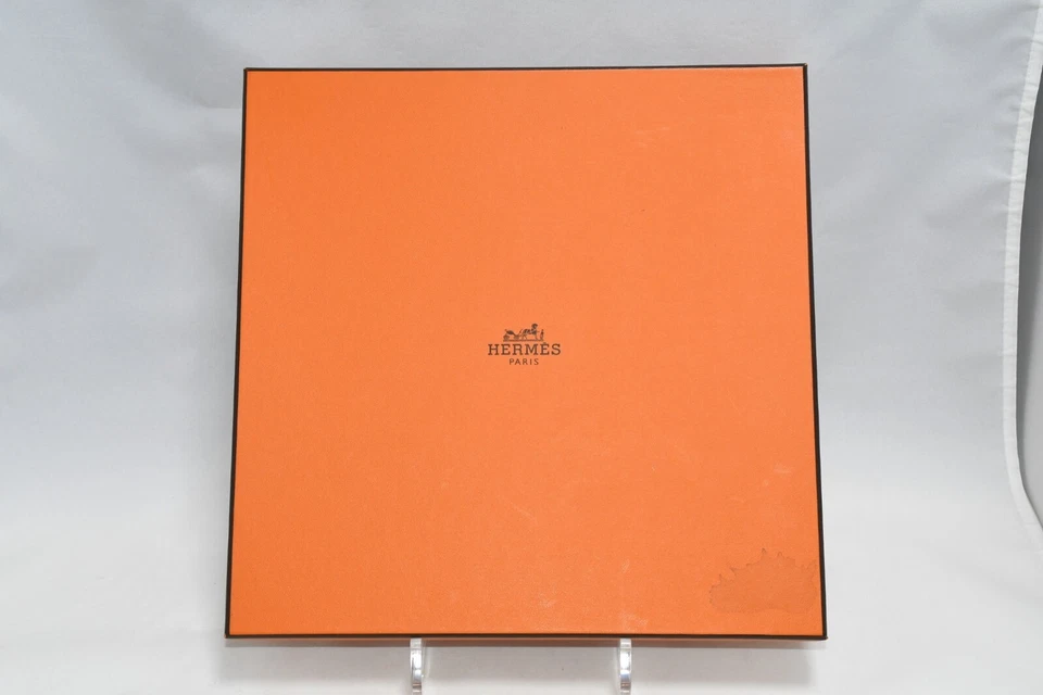 Hermes Mosaique au 24 Piastra Quadrata 23 X 23 CM Platino Argento Porcellana N 5 - Immagine 4 di 4