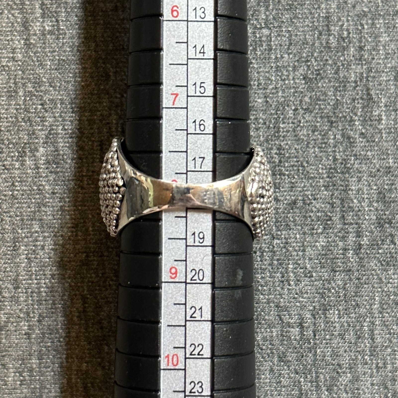 Large Statement 925 Sterling Silver Raw Amethyst … - image 7