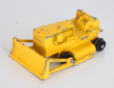 Modèle Réduit Matchbox Caterpillar Bulldozer - N°18 - Échelle 1:8 - Boîte D'origine - Occasion Bon état