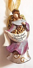 Legacy of Love Angel Ornament - We Love Because He First Loved Us I John 4:19