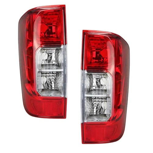 2pcs Outer Rear Tail Light Brake Lamps For Nissan Navara NP300 D23 2015-2020 New - Picture 10 of 10