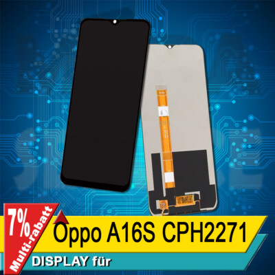 Display Für Oppo A16S CPH2271 Komplettes Bildschirm Lcd Touch