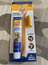 Arm & Hammer Dental Care Kit for Dogs Toothpaste, Toothbrush & Finger brush