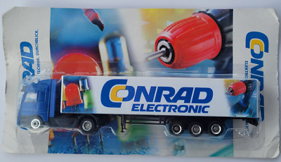 Sammler LKW - Conrad Electronic (16) - Mercedes Sattelzug mit Auflieger   - OVP