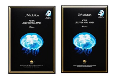 JMsolution Active Jellyfish Vital Mask Prime 2er Pack | je 10 Blatt | Straffe...