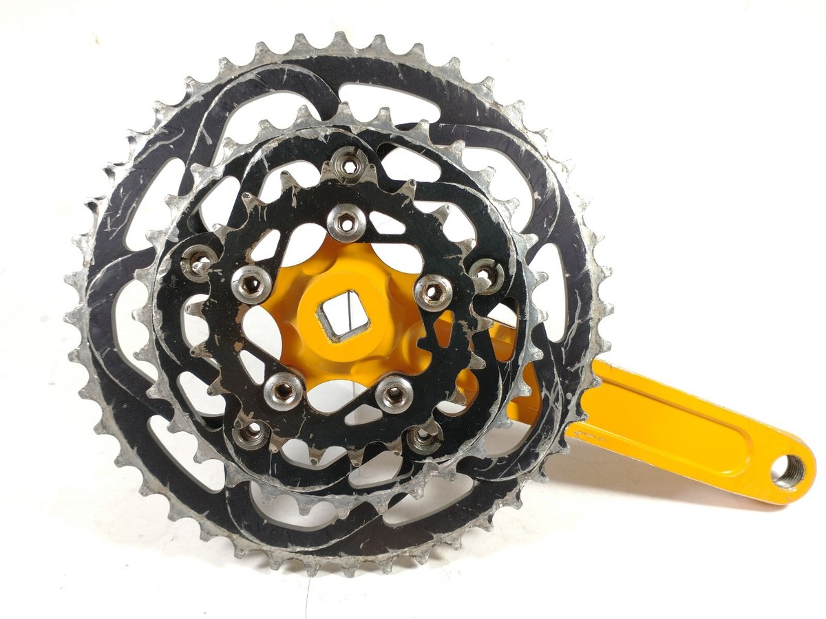 Vintage Race Face Turbine LP 94/58 BCD square taper crankset