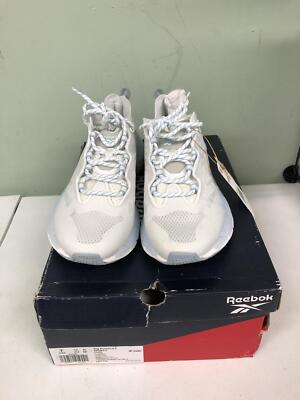Reebok Women's Zig Kinetica II Running Sneaker H01276 White/Glass Blue  Size 7M
