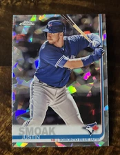2019 Topps Chrome Sapphire Justin Smoak #177 Toronto Blue Jays TCS19