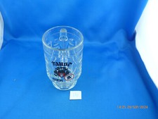 Bierkrug, Glaskrug Brauerei Faust Bier Löwenbräu Miltenberg 0,2 Liter "alt"