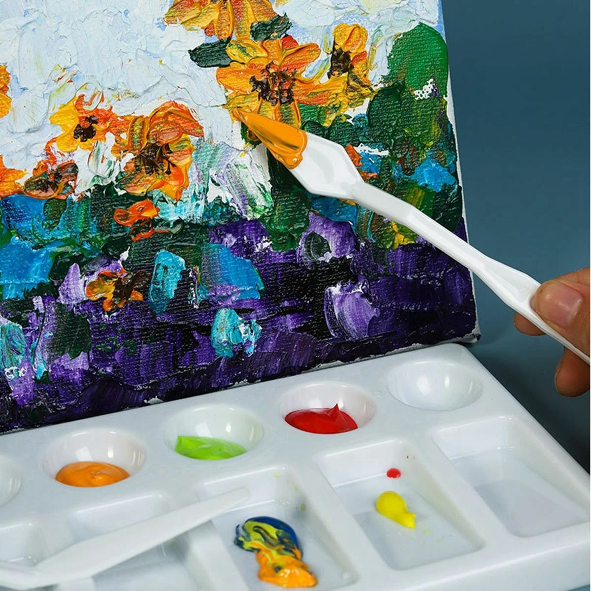 Spatula painting cheap