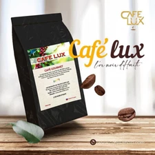 Cafe Lux Gourmet Ground Medium Roast Coffee - Made in Haiti - From Jacmel/Thiott