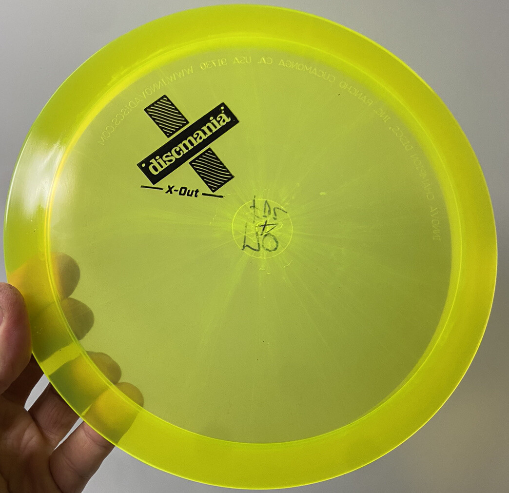 New Discmania C-Line Yellow FD2 OOP Penned Innova Made RARE