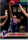 1993 Hoops Basketball Kevin Edwards #370 PSA 9