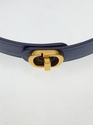 「KOYOMI」Dior 30Montaigne レザーブレスレット 30 Montaigne Leather Bracelet Gold-Finish Metal and Black