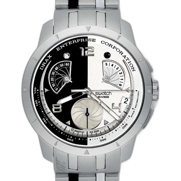 Bond Villains James Bond Swatch Watches JAMES BOND VILLAIN SWATCH