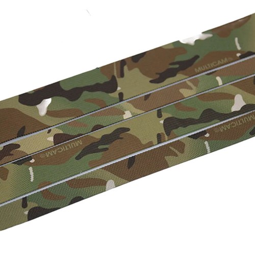 1 meter * 20 / 25 / 38 / 50 mm Width Tactical Webbing MC Camouflage Ribbon Strap - Picture 4 of 9
