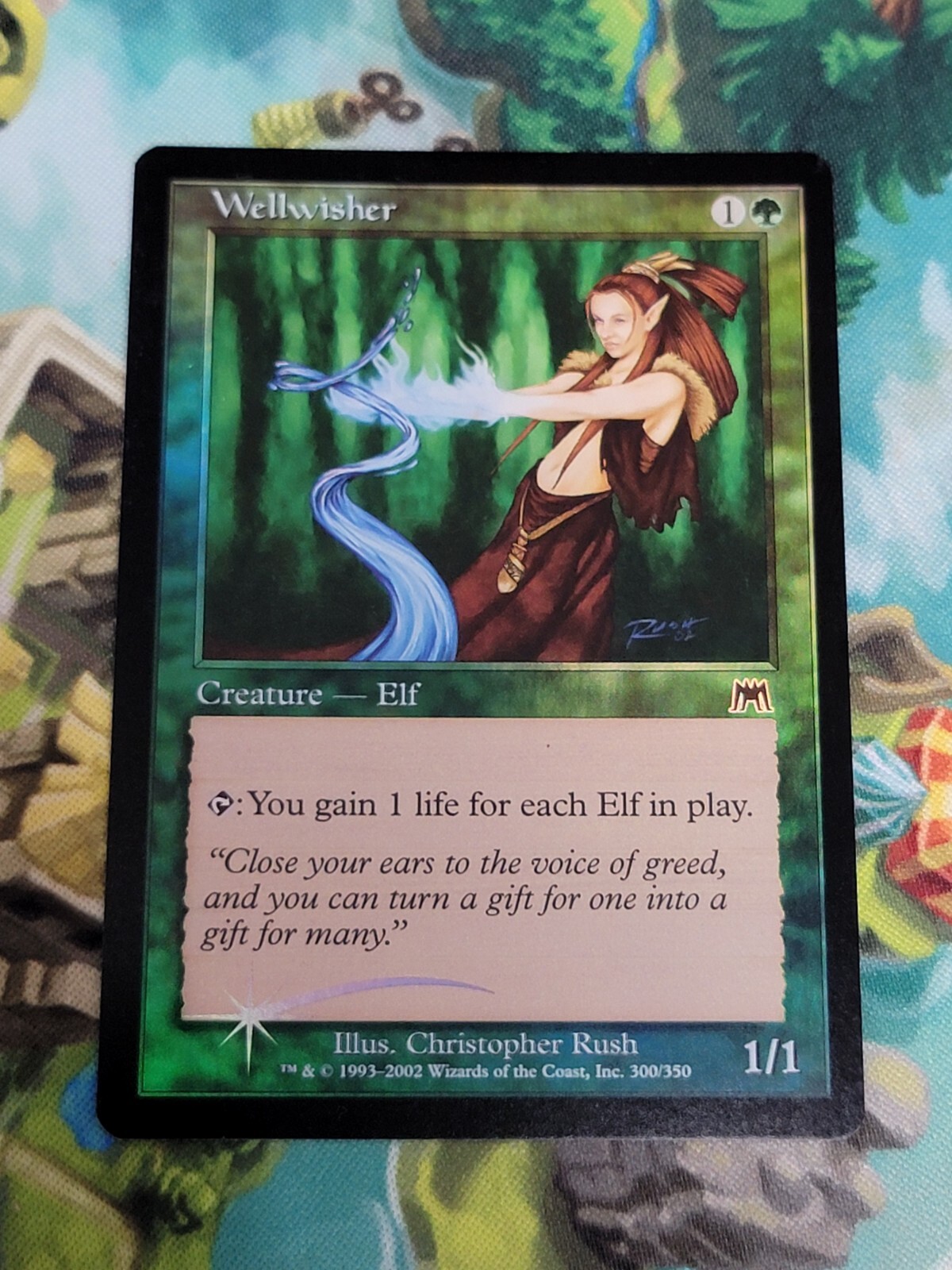 MTG Wellwisher Foil Onslaught NM