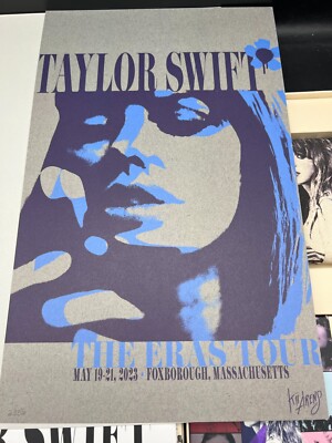 COMPLETE w/POSTERS Taylor Swift Eras Tour Foxborough, MA VIP
