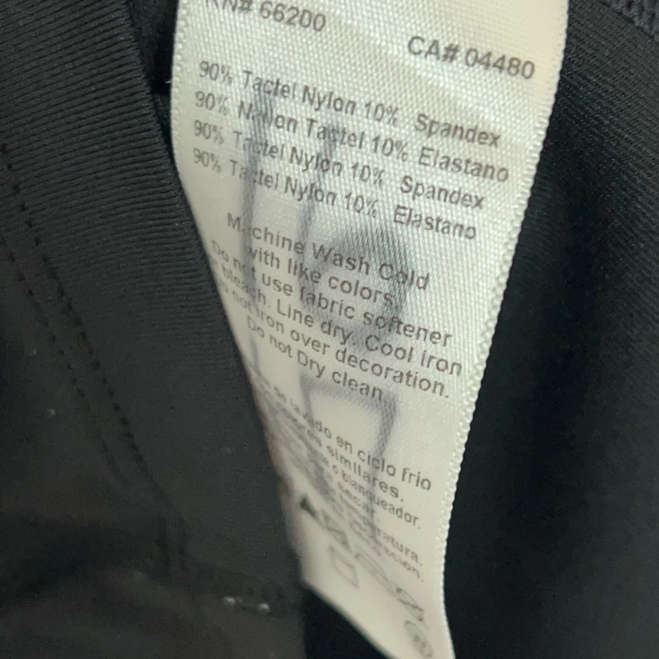 Wichita State Shockers Womens Shirt Large Asics Black Yellow Tank Top NCAA Run B - Image 4 of 4