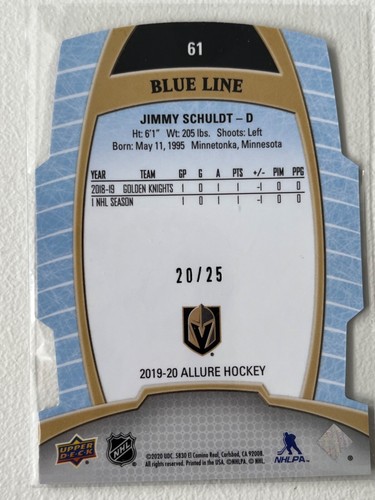2019-20 Upper Deck Allure ROOKIE / Red /Yellow /Iced Out.... Pick From List !! - Picture 60 of 60