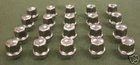 JAGUAR DAIMLER WHEEL NUT SET FITS MOST MODELS XJ6 XJ12 XJ40 CCC7028 SET