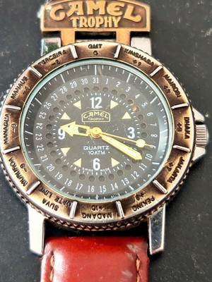 Vintage Camel Trophy Adventure Uhr, Quarz, Swiss Made, 1990er Jahre