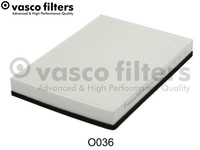 Innenraumfilter Vasco Filters David Vasco O036 Partikelfilter FüR Vw Passat B3
