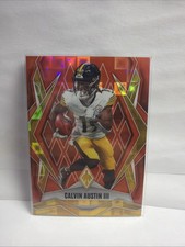 2025 Phoenix CALVIN AUSTIN III Orange Pandora Prizm /189 Pittsburgh Steelers SP