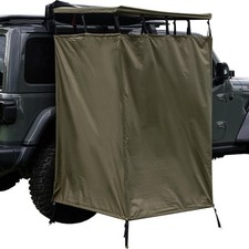 SAMOUT Vehicle Side Shower Room Roof, 3.3ft x 3.3ft Privacy Shelter Restroom,