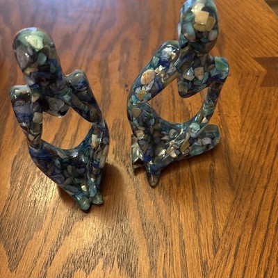 Resin  Abstract Thinking Figures For Decorative Living Room, Office Decoration.