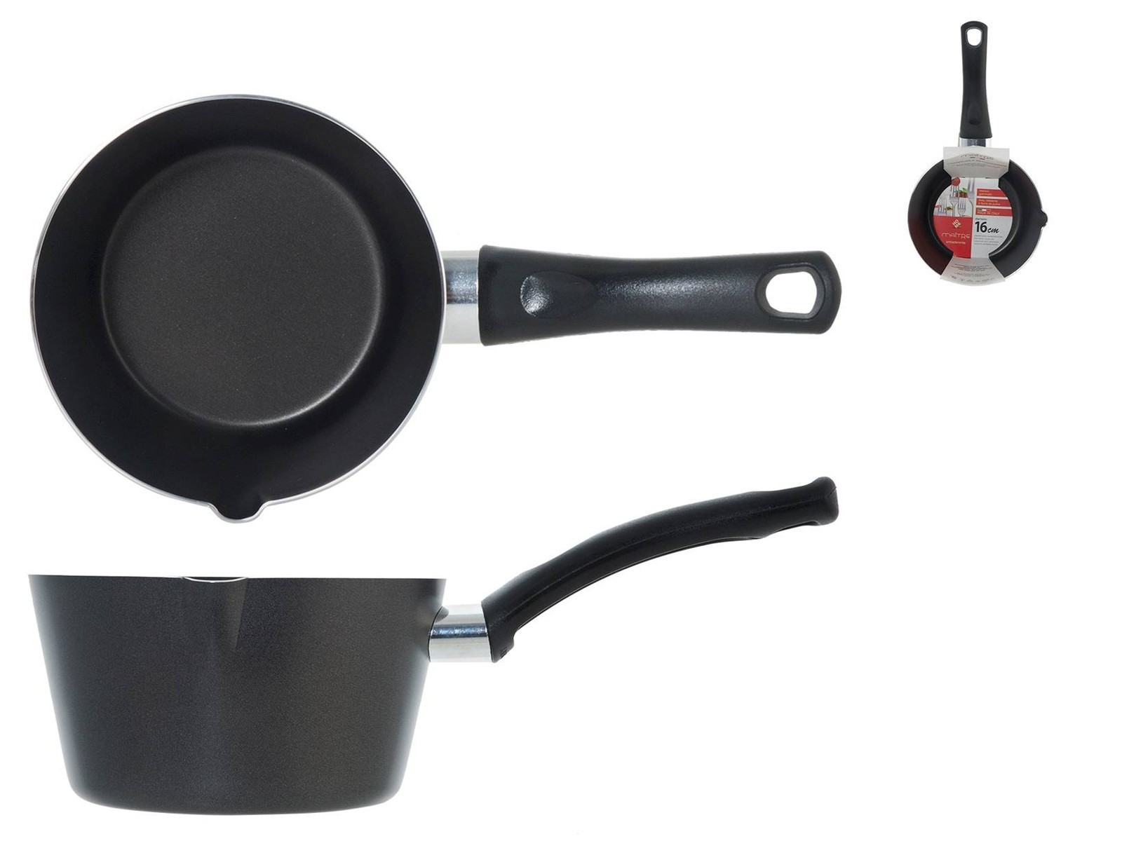 Casserole Home Non-Stick Conical 'Maitre' 1 Handle CMS 16